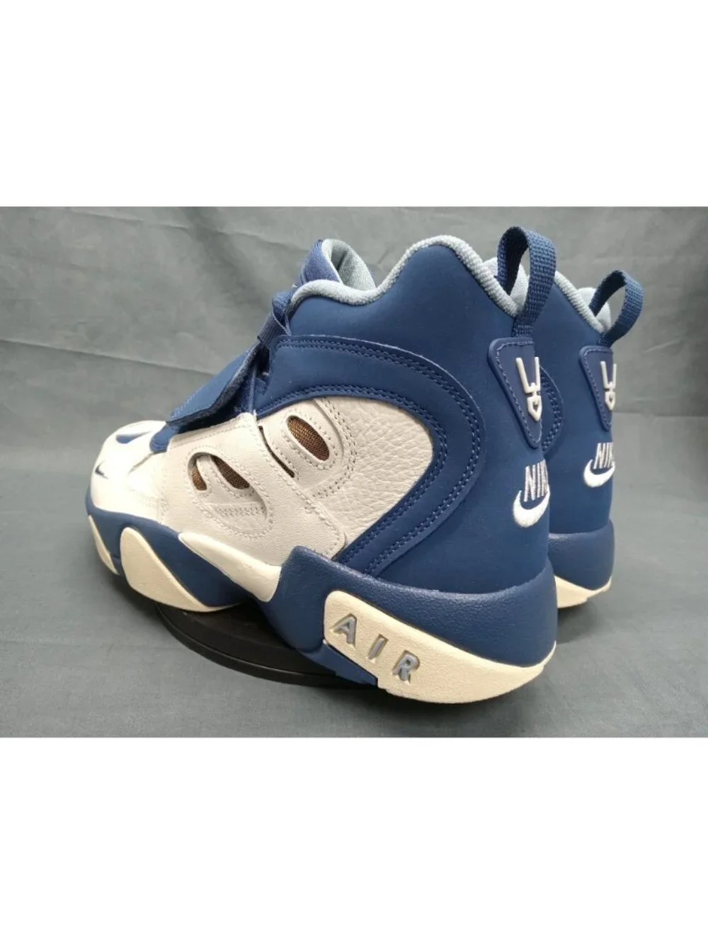 Nike Air Diamond Turf 2 (GS) Sneaker Mystic Navy Grey Boys Size 6 NEW IN BOX!